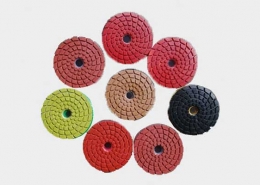 Resin polishing pad