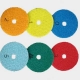 Wood floor polishing pad