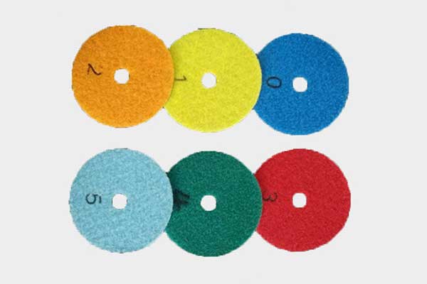 Wood floor polishing pad