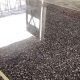 Cement polishing effect