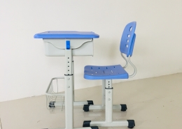 student desks and chairs