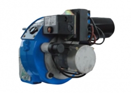 Two-stage light oil burner