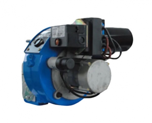 Two-stage light oil burner