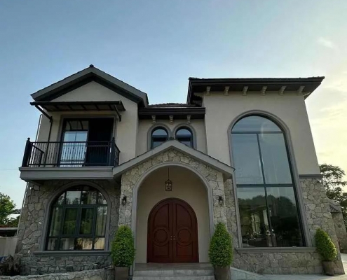 Light steel structure houses